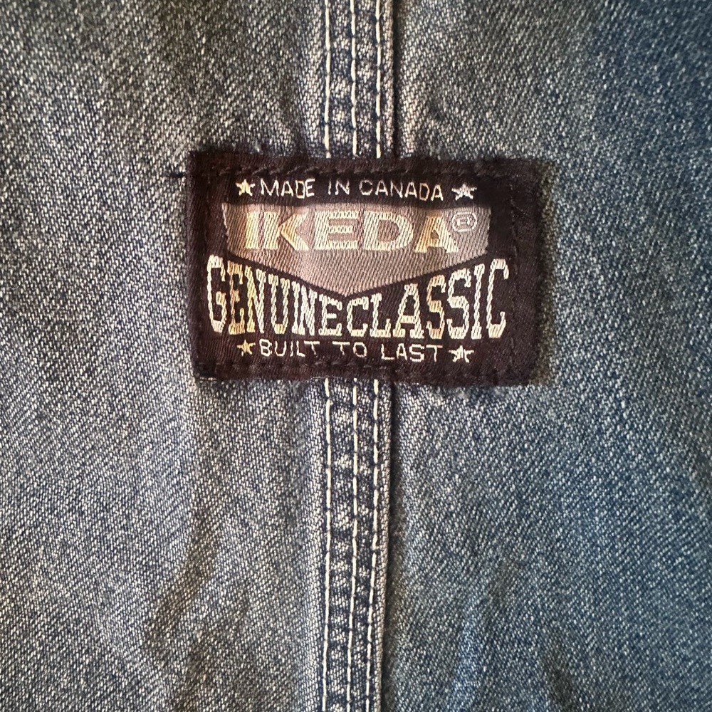 SOLD Vintage IKEDA overalls - Picture 3 of 9
